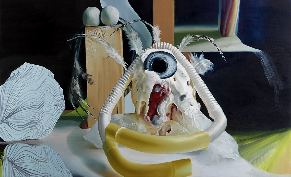 Janice McNab, D.I.Y. &ndash; &lsquo;The Old Queen&rsquo; (2014), 80x130cm, oil on linen