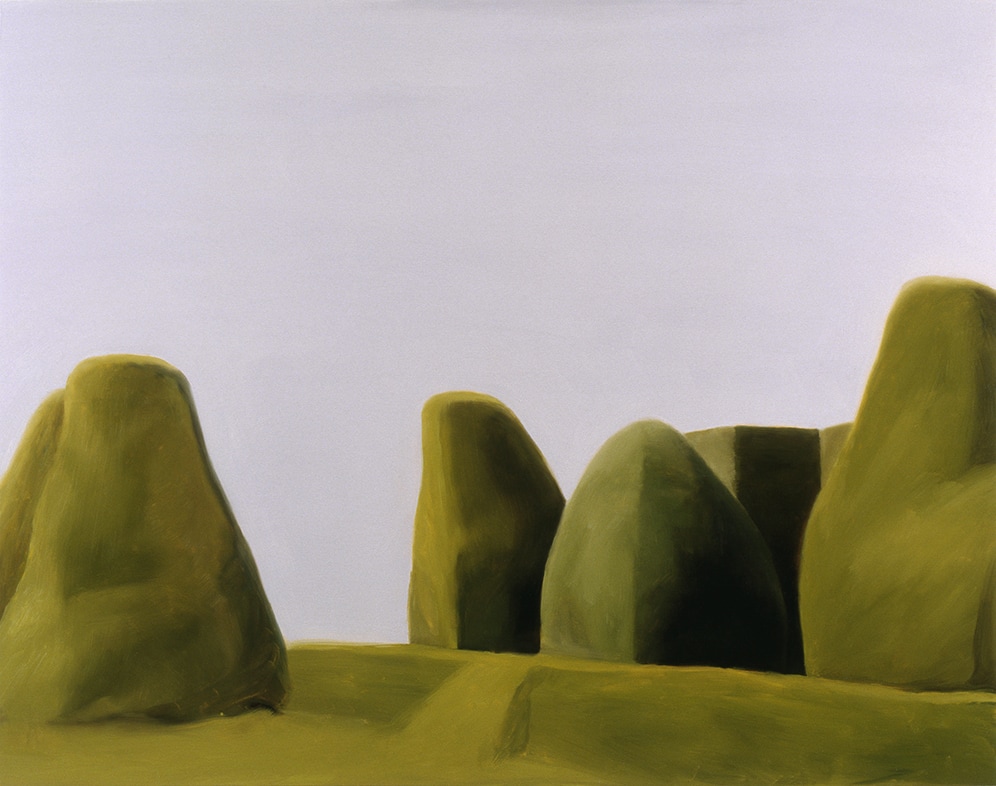 Janice McNab, Curtain and Stage, &lsquo;The Model&rsquo; (2004), 110x140cm, oil on board