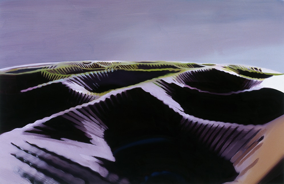 Janice McNab, The Chocolate Box Paintings &lsquo;Land&rsquo; (2006), 80x120cm, oil on board