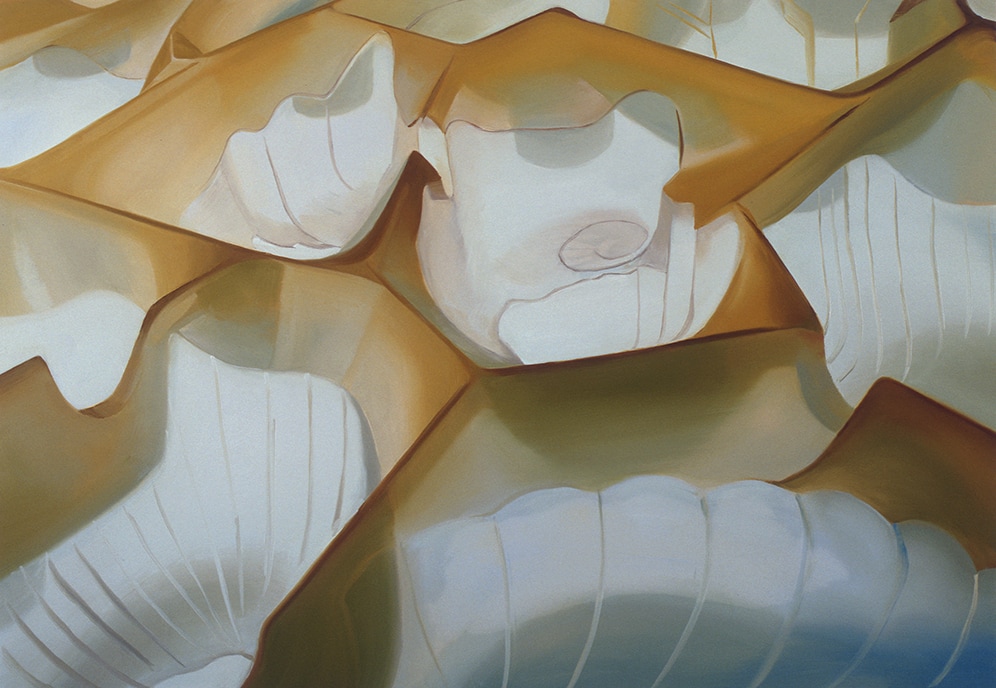 Janice McNab, The Chocolate Box Paintings &lsquo;Sea Shells&rsquo; (2005), 110x140cm, oil on board
