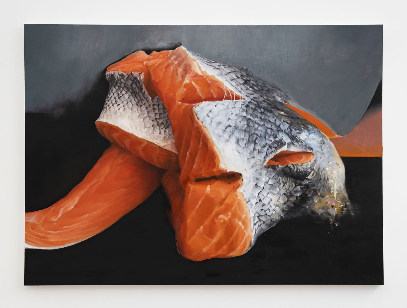 Janice McNab, The Ghost Artist &mdash; How deep is your love?, (2021), 120x165cm, oil on linen