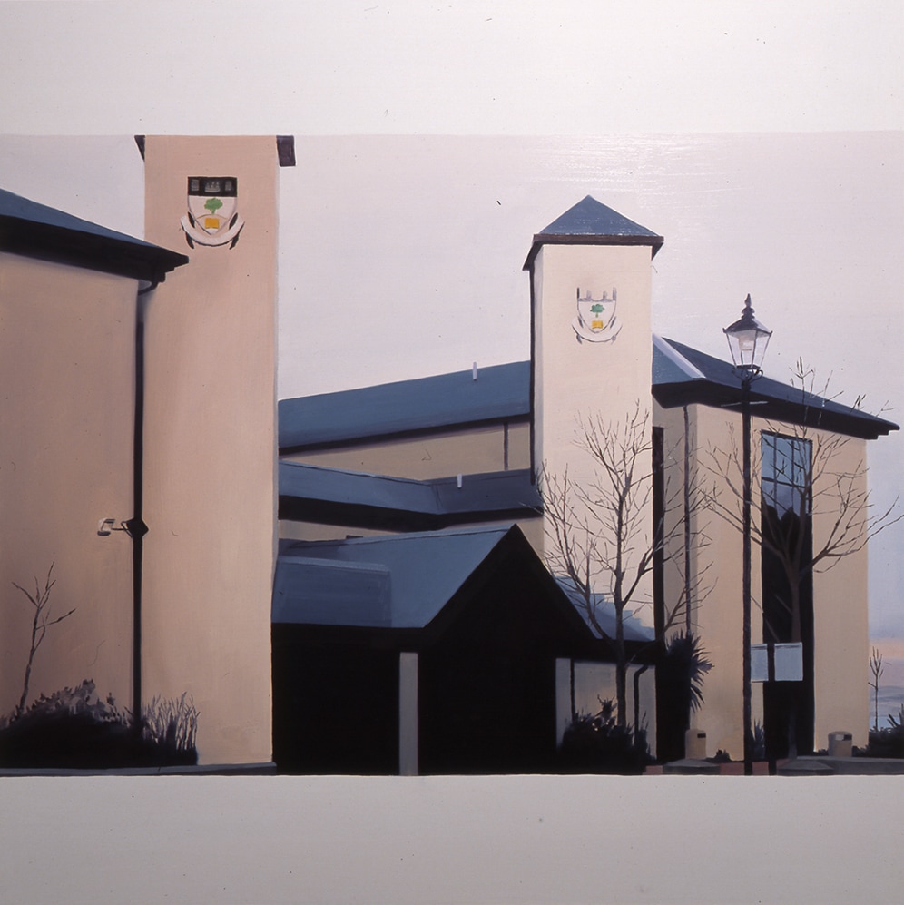 Janice McNab, The Isolation Paintings, The Greenock Factory Project, &lsquo;Community Contributions&rsquo; (2001), 122x102cm, oil on board