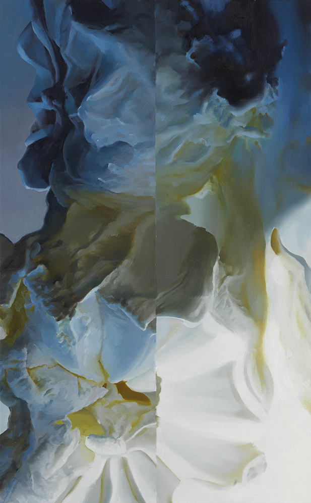 Janice McNab, The Ice Cream Paintings, &lsquo;Eau de Vie&rsquo; (2017), 92x57cm, oil on linen