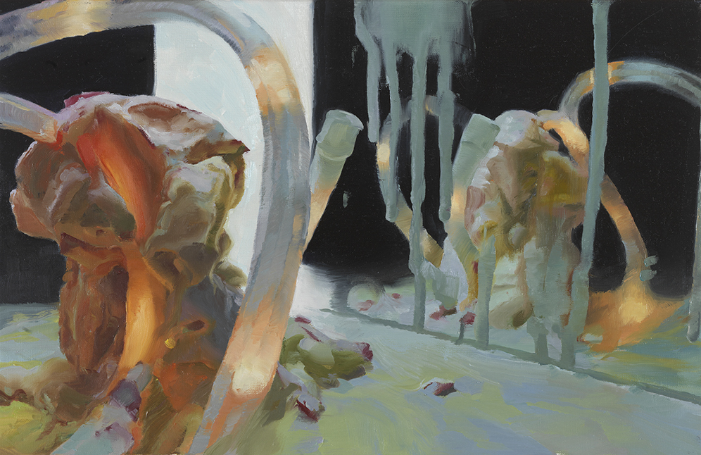 Janice McNab, The Ice Cream Paintings, &lsquo;Untitled study&rsquo; (2016), 40x60cm, oil on linen