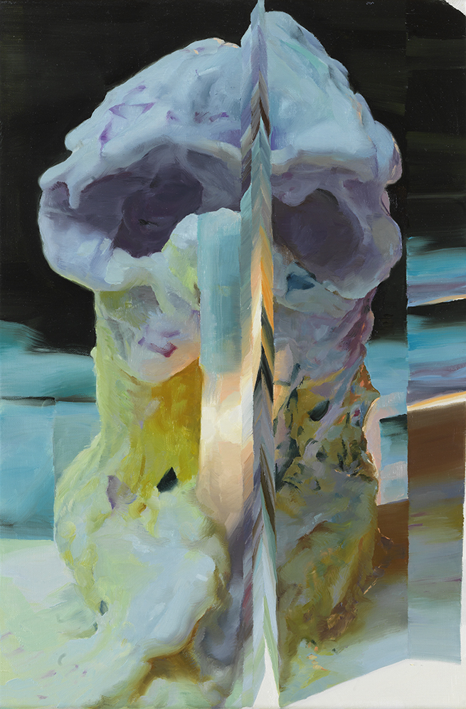 Janice McNab, The Ice Cream Paintings, &lsquo;Prick&rsquo; (2016), 60x40cm, oil on linen