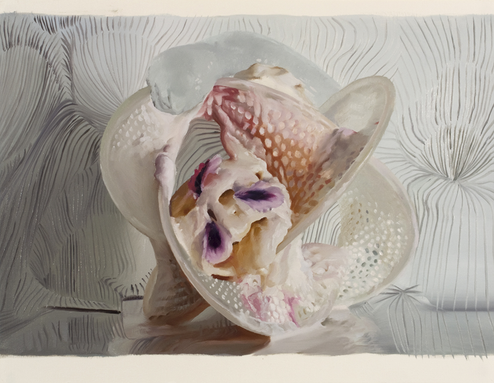 Janice McNab, The Ice Cream Paintings, &lsquo;Borromea&rsquo; (2014), 50x65cm, oil on oil paper