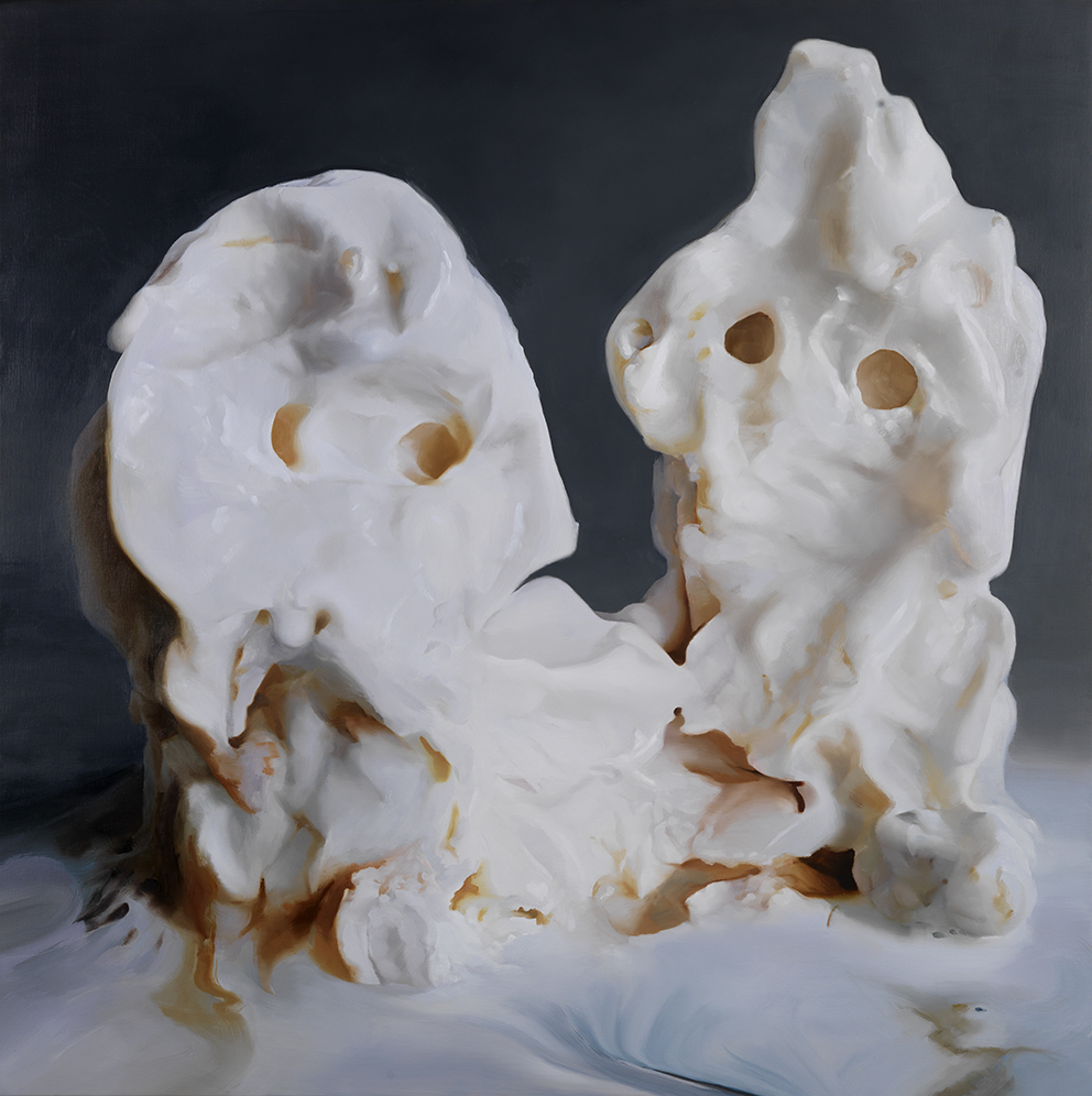 Janice McNab, The Ice Cream Paintings, &lsquo;Memoryland&rsquo; (2010), 150x150cm, oil on linen