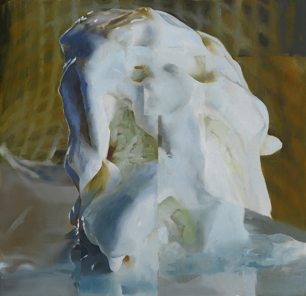 Janice McNab, The Ice Cream Paintings, &lsquo;It&rsquo; (2015), 50x50cm, oil on oil paper