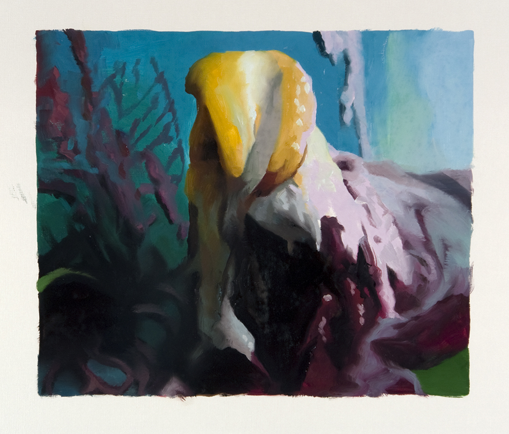 Janice McNab, The Ice Cream Paintings, &lsquo;Empress&rsquo; (2012), 50x65cm, oil on oil paper