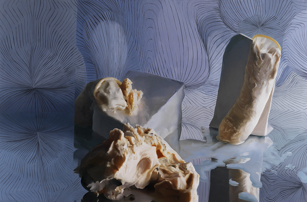 Janice McNab, The Ice Cream Paintings, &lsquo;The Days of our Lives&rsquo; (2013), 145x220cm, oil on linen