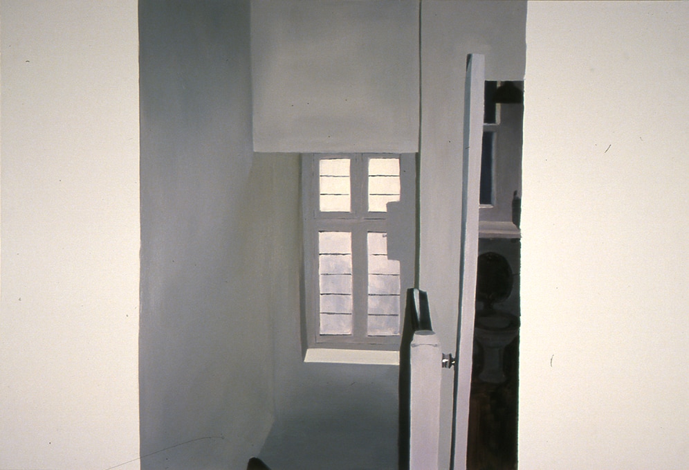 Janice McNab, The Chocolate Box Paintings &lsquo; Black and White Films&rsquo; (2006), 85x140cm, oil on board