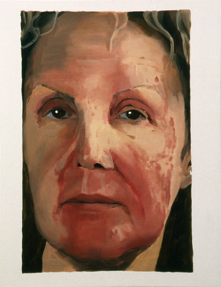Janice McNab, The Isolation Paintings, &lsquo;Bettina, London&rsquo; (1999), 50x38cm, oil on board